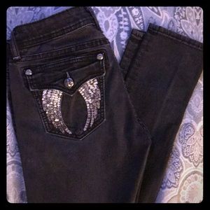 Miss Me Jeggings. Size 28.